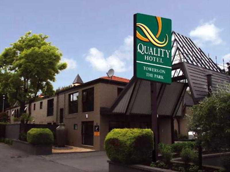 The Towers On The Park Hotel Christchurch Exterior foto