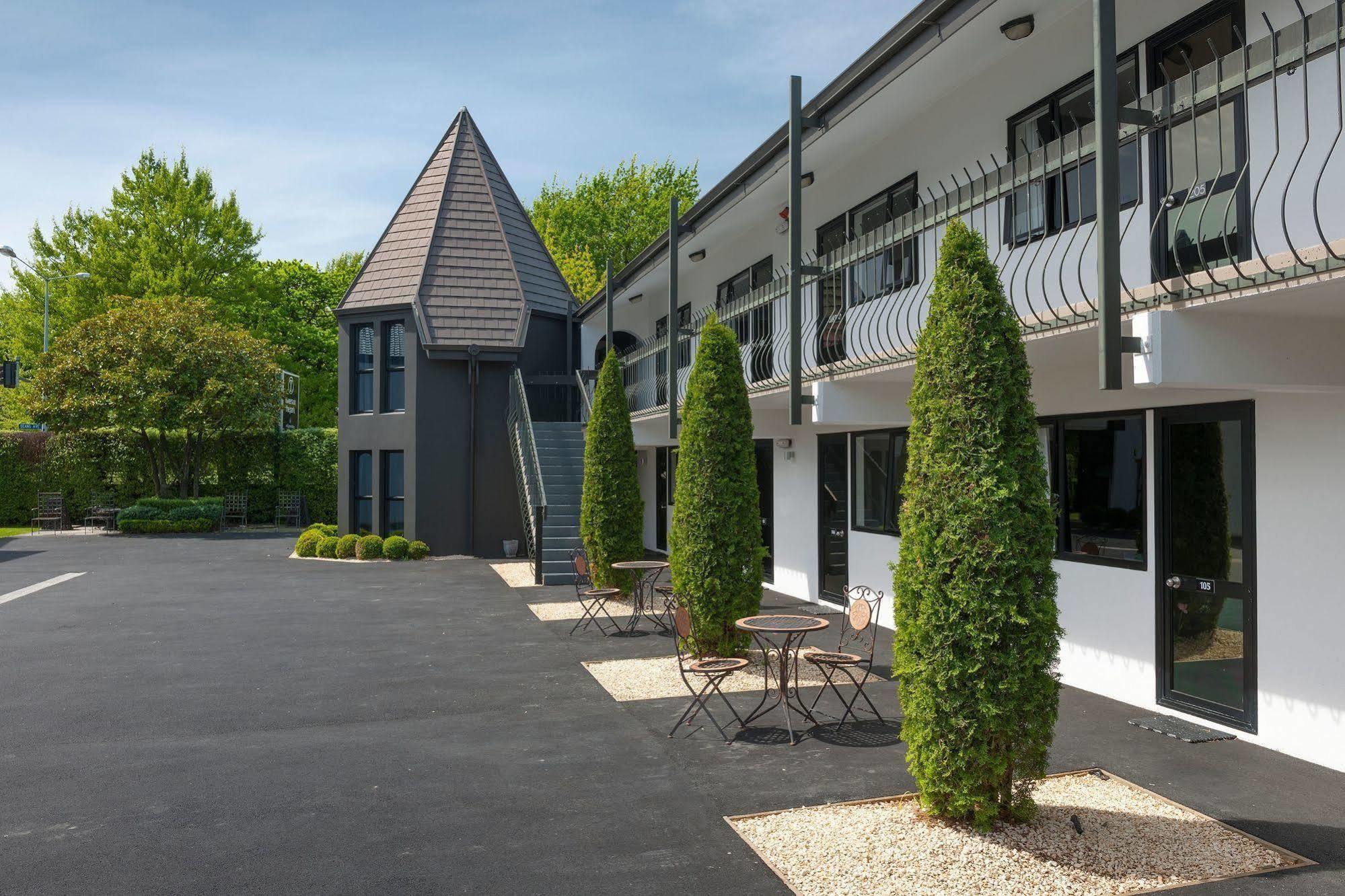 The Towers On The Park Hotel Christchurch Exterior foto